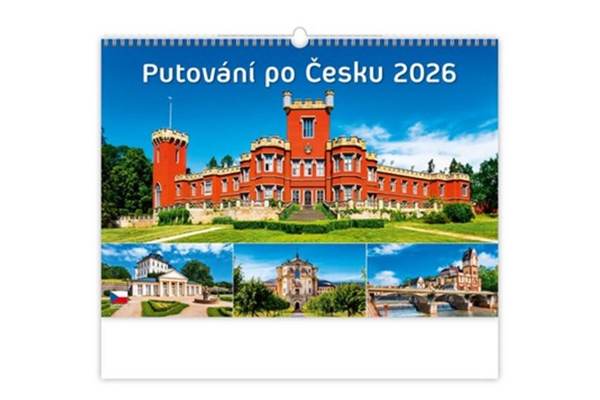 Kalendář nástěnný 2026 - Putování po Česku