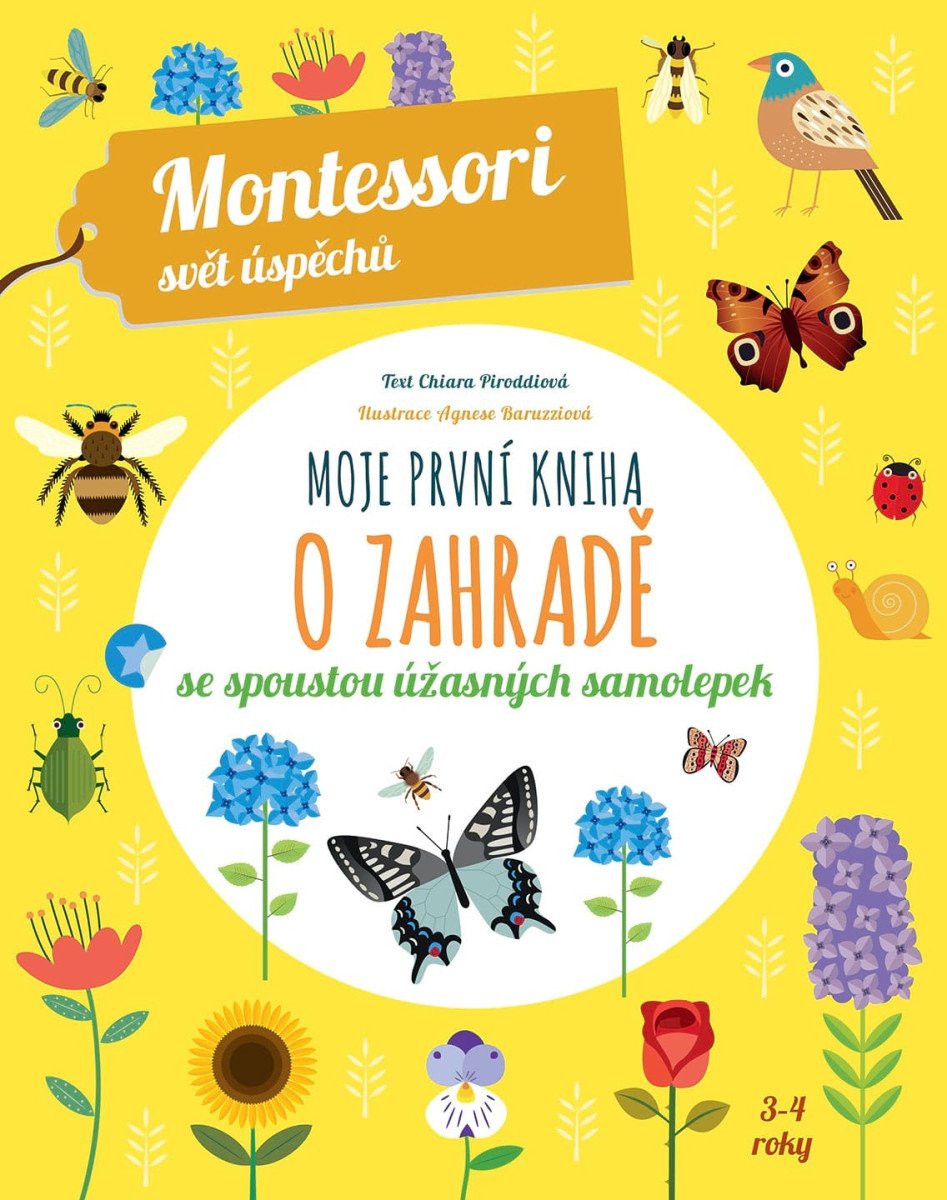 Moje první kniha o zahradě Montessori Svět úspěchů – Piroddiová Chiara