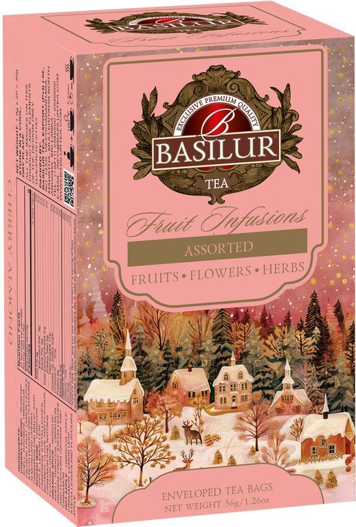 BASILUR Christmas Fruit Assorted přebal 20x18g