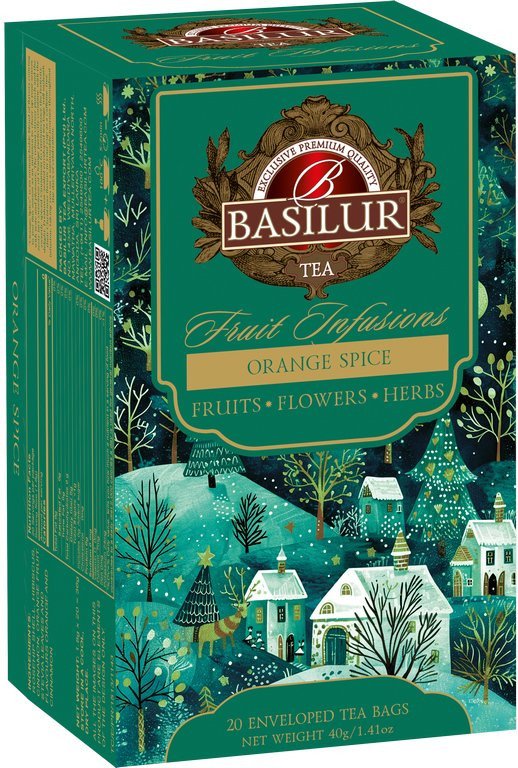 BASILUR Christmas Fruit Orange Spice přebal 20x18g
