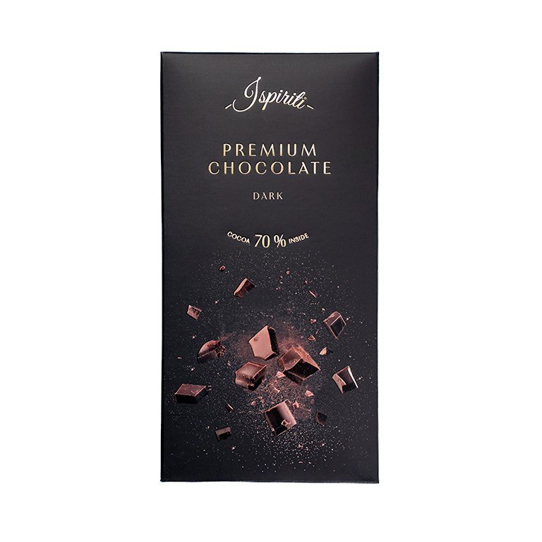 ISPIRITI Hořká čokoláda 70 80g