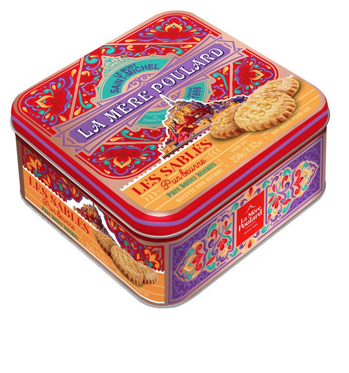 La Mére Poulard Mythique Pure butter biscuit plech 250g