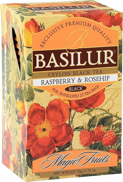 BASILUR Magic Raspberry  Rosehip přebal 25x2g