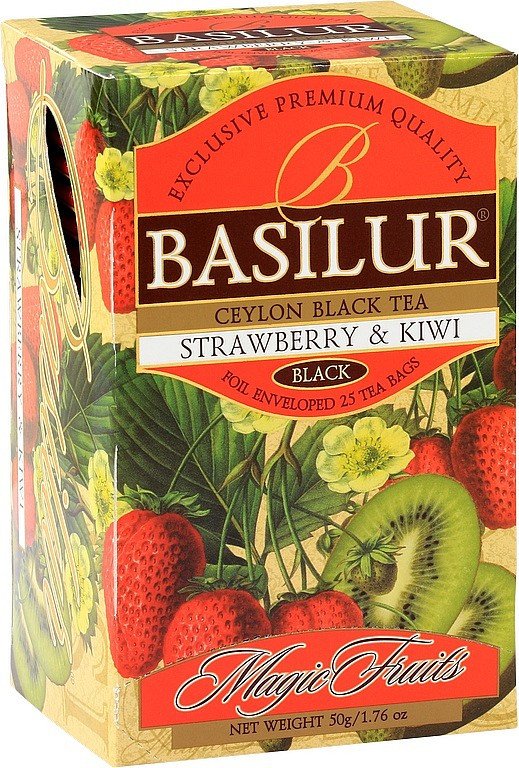 BASILUR Magic Strawberry  Kiwi přebal 25x2g