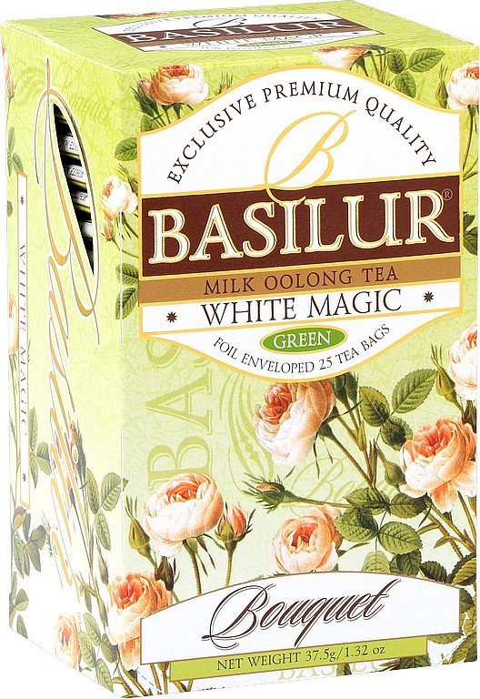 BASILUR Bouquet White Magic přebal 25x15g