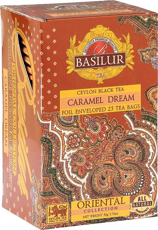 BASILUR Orient Caramel Dream přebal 25x2g
