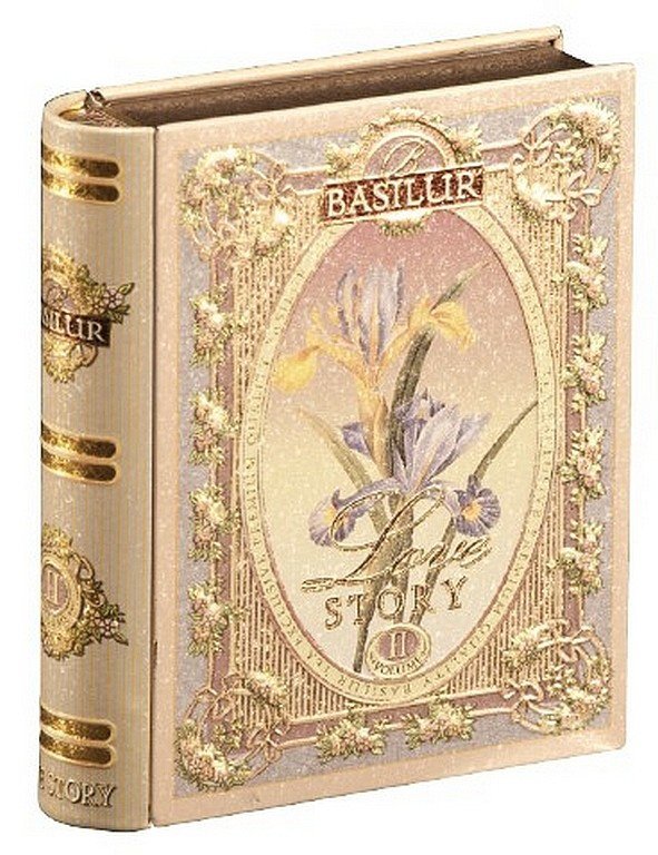 BASILUR Book Love Story II Pyramid malý plech 5x2g