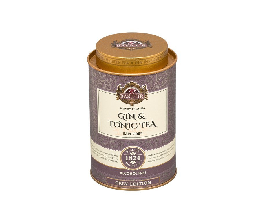 BASILUR Gin  Tonic Earl Grey plech 75g