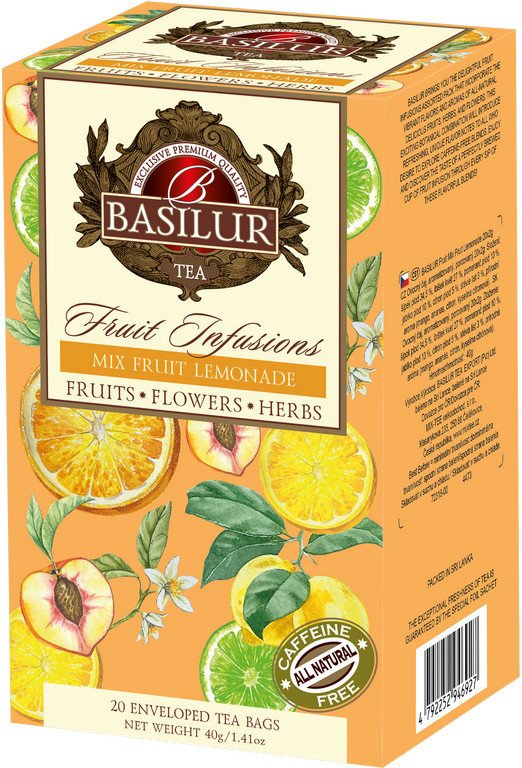 BASILUR Fruit Mix Fruit Lemonade přebal 20x2g