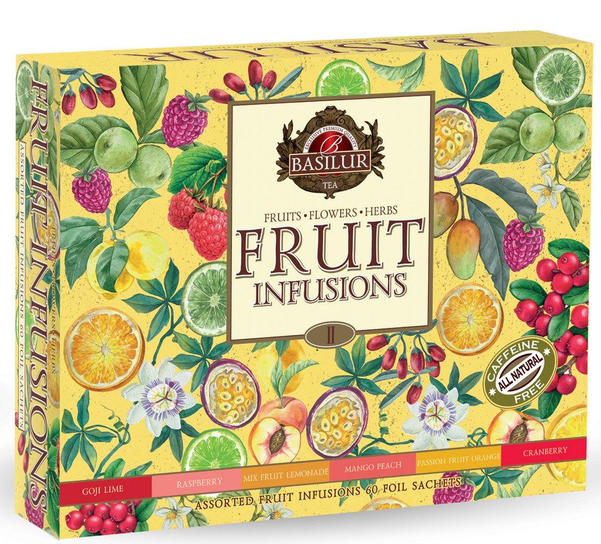 BASILUR Fruit Infusions Assorted VolIII přebal 60 gastro sáčků