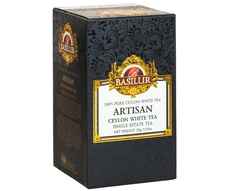 BASILUR Artisan Ceylon White papír 30g