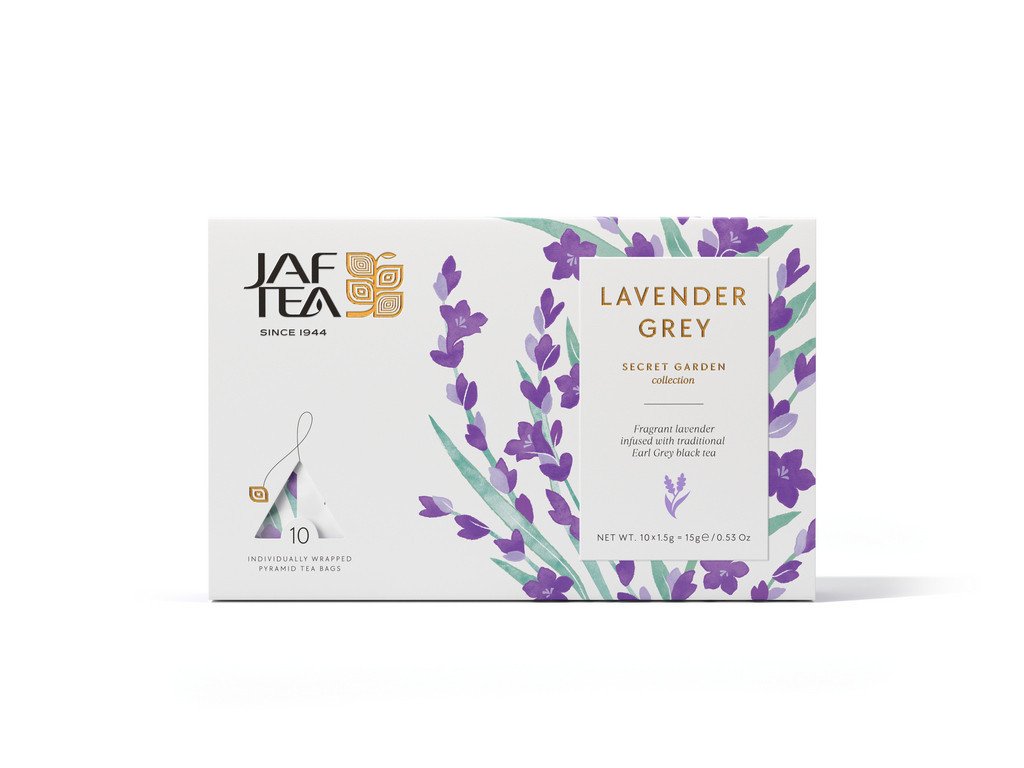 JAFTEA Secret Garden Lavender Grey pyramidové sáčky 10x15g