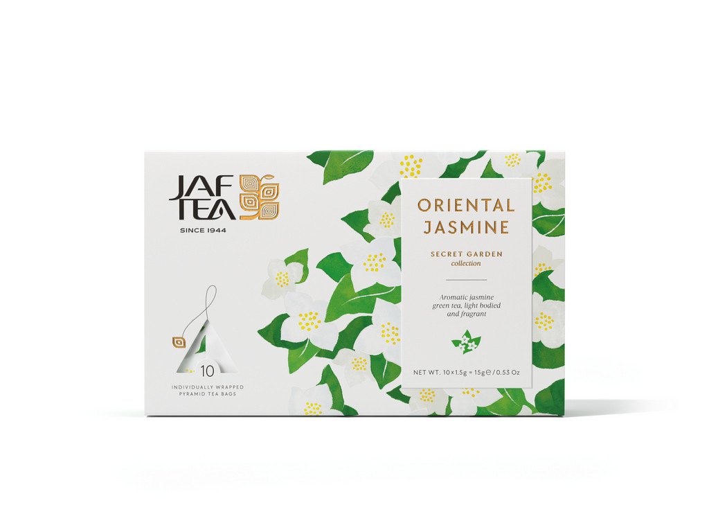 JAFTEA Secret Garden Oriental Jasmine pyramidové sáčky 10x15g