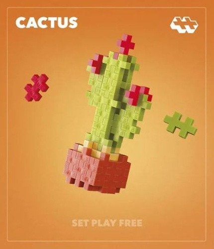 Plus-Plus Kytky Kaktus