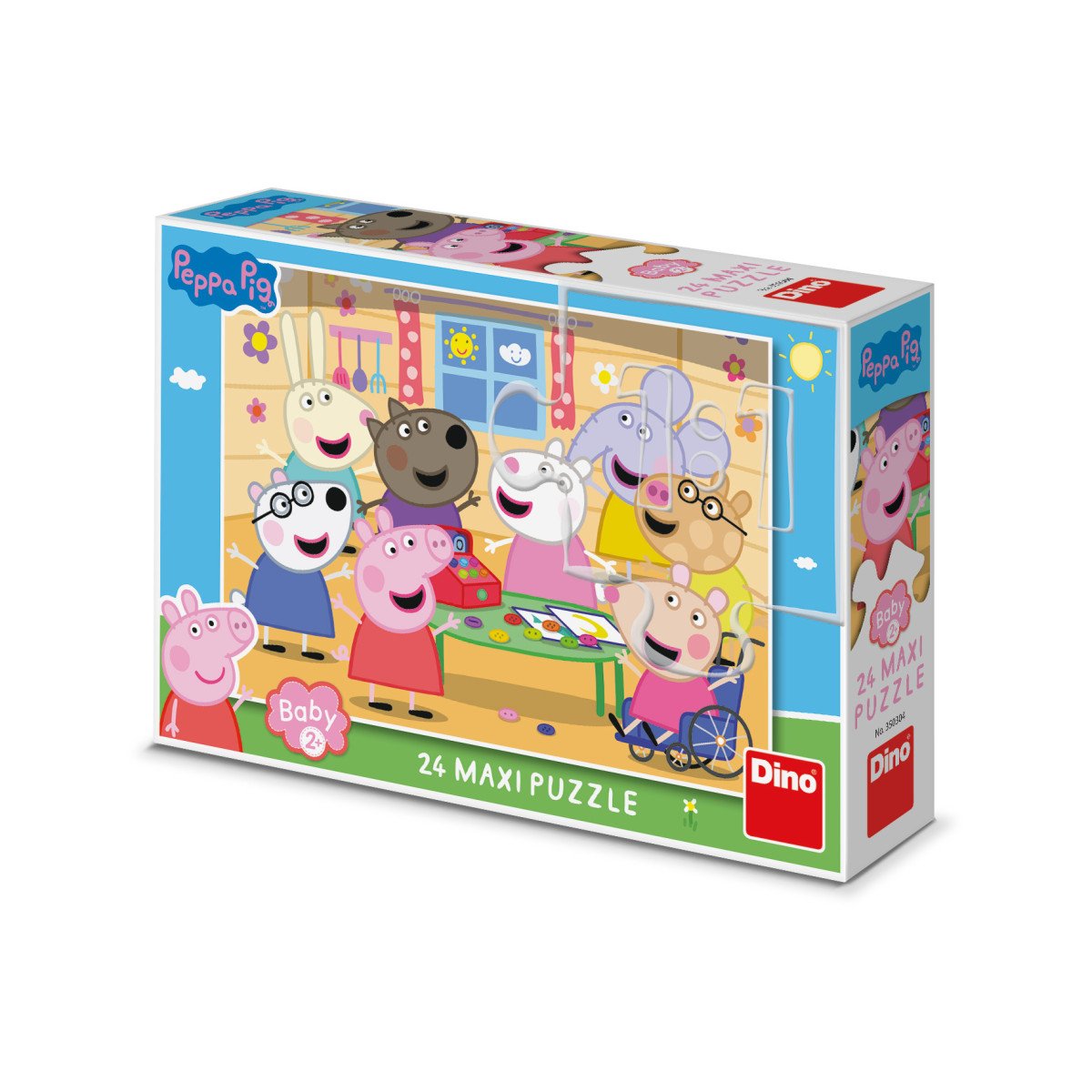 Puzzle maxi Peppa Pig Obchod 24 dílků