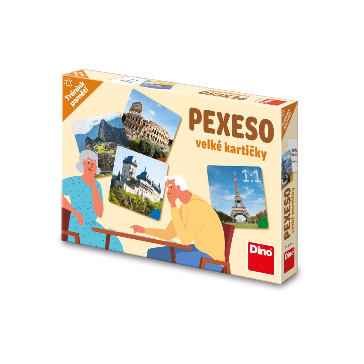 Trénink paměti Památky