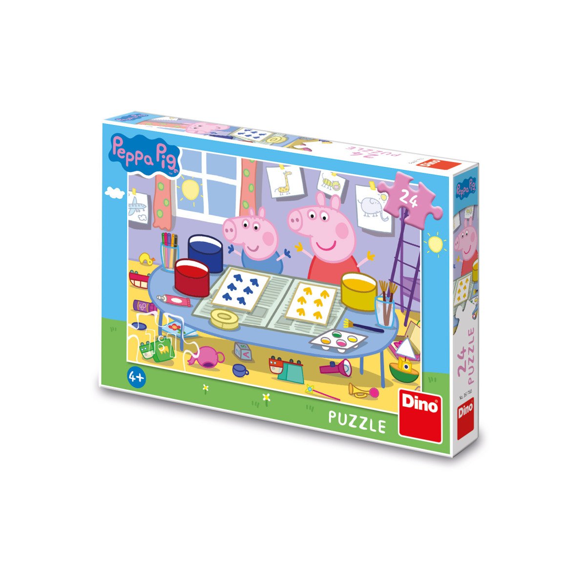 Puzzle Peppa Pig Výtvarník 25 dílků