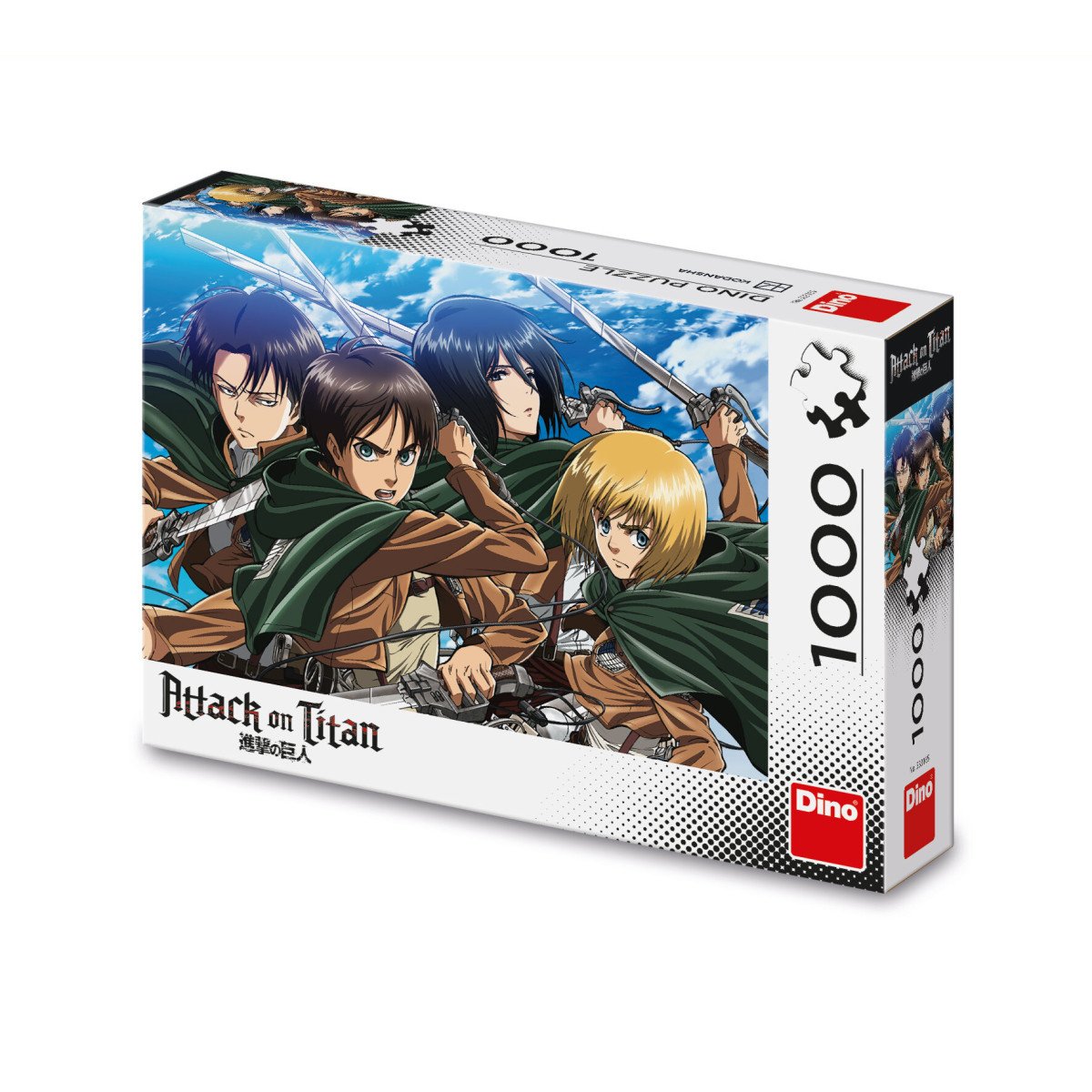Puzzle Anime Attack on Titan 1000 dílků