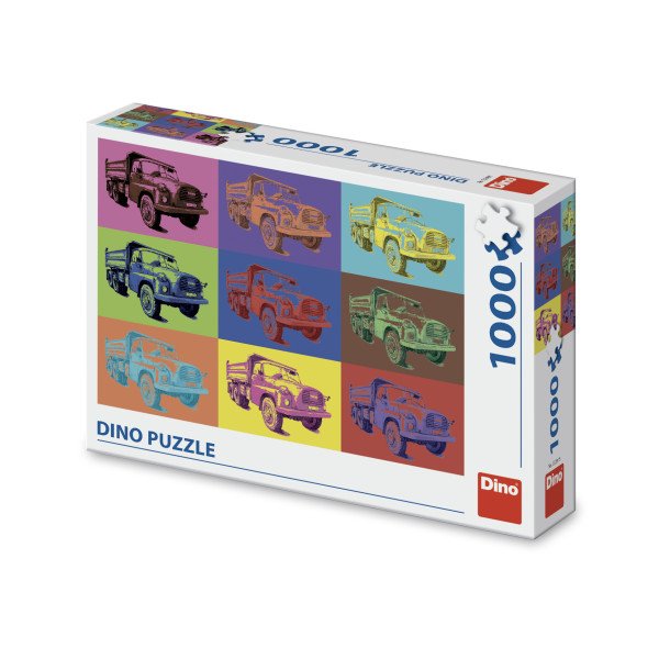 Puzzle Pop art Tatra 1000 dílků