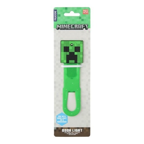 Minecraft Lampička do knihy Creeper