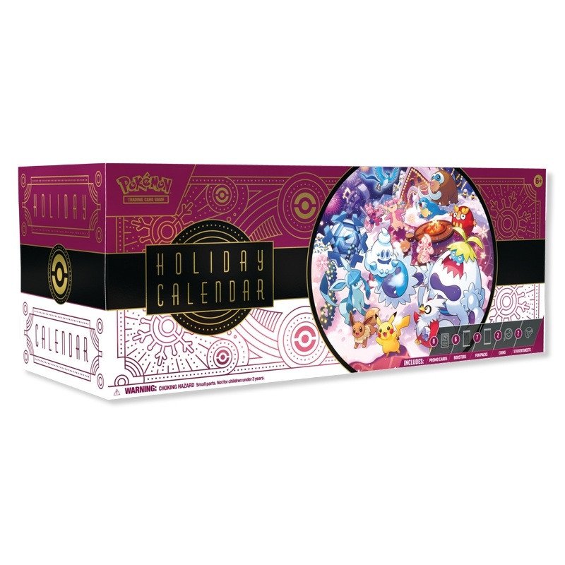 Pokémon TCG Holiday Calendar 2025 Adventní kalendář