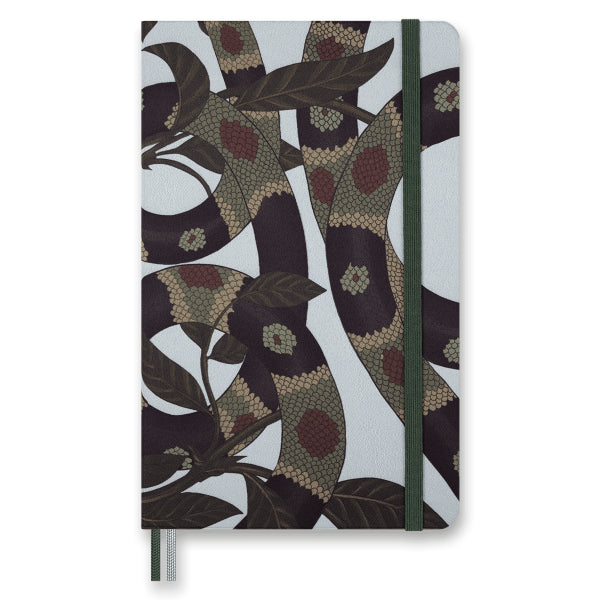 Zápisník Moleskine Snake Leaves - L, linkovaný