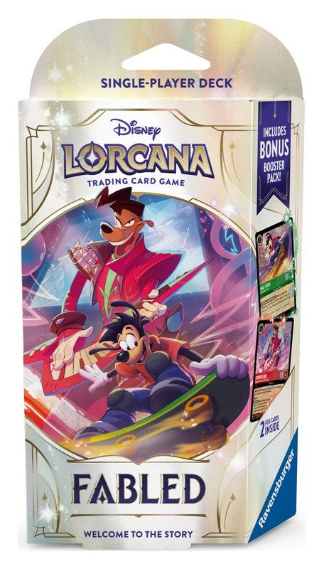 Disney Lorcana TCG Fabled - Starter Deck Emerald  Ruby