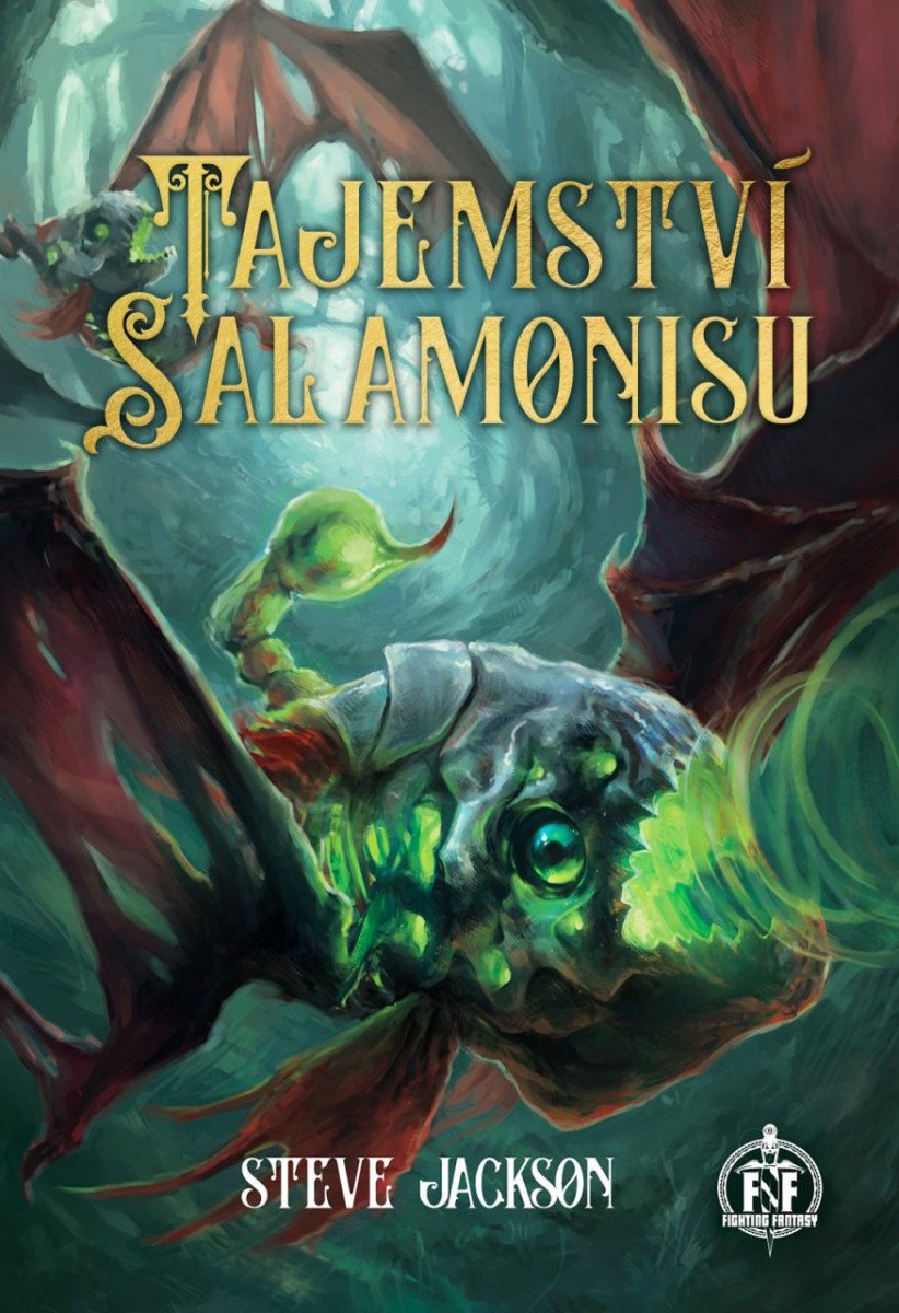 Tajemství Salamonisu gamebook – Jackson Steve