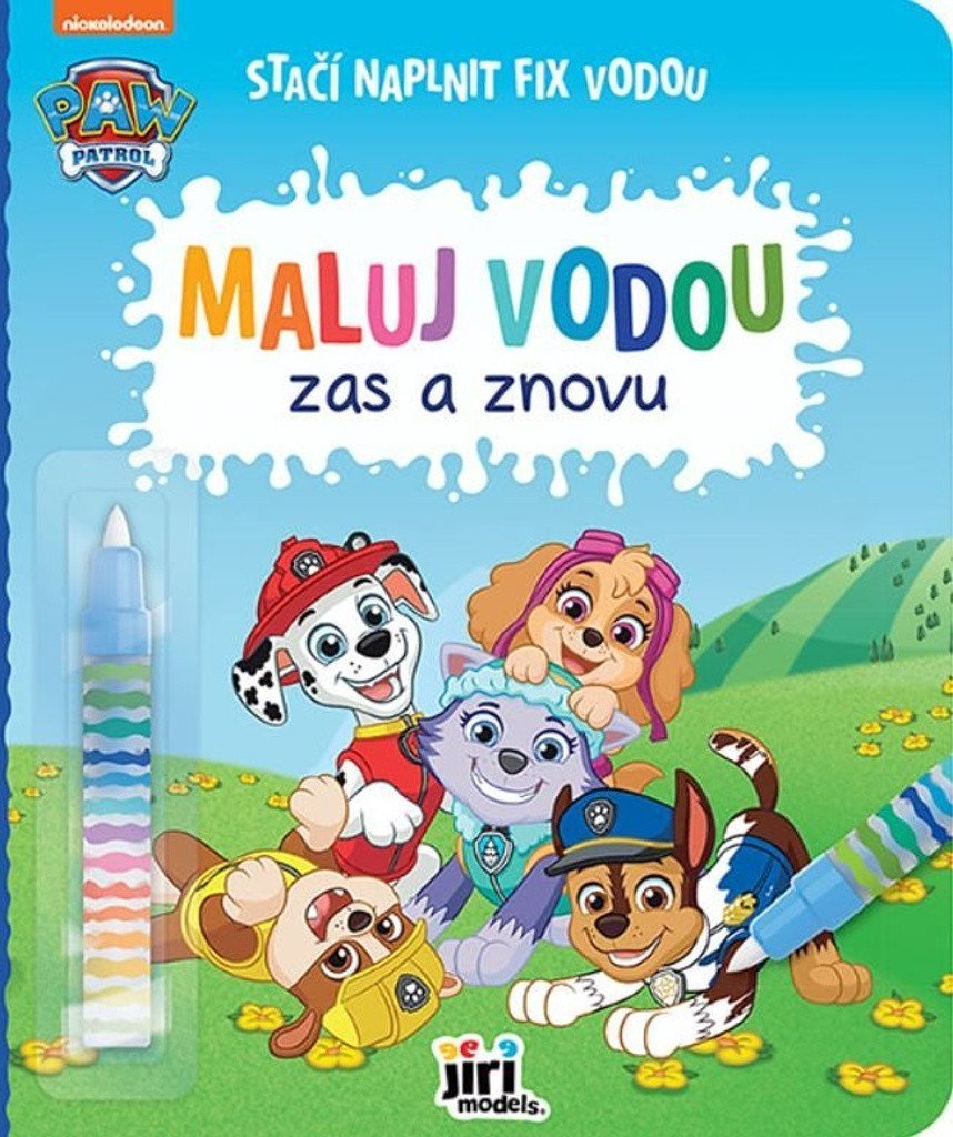 Tlapková patrola - Maluj vodou zas a znovu