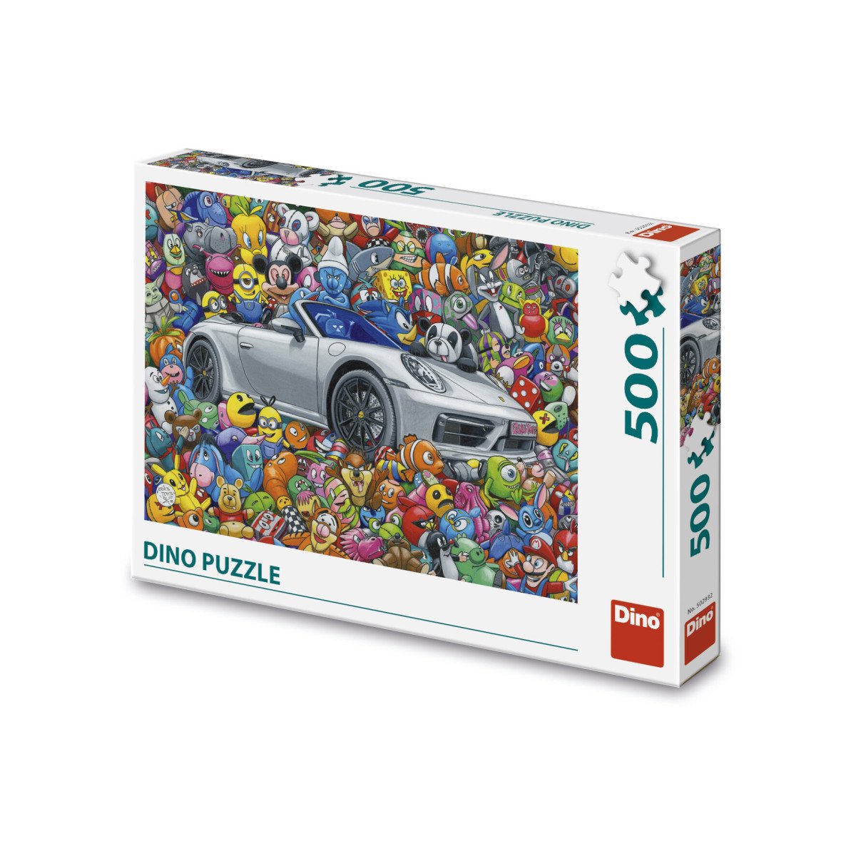 Puzzle Eriovy hračky 500 dílků