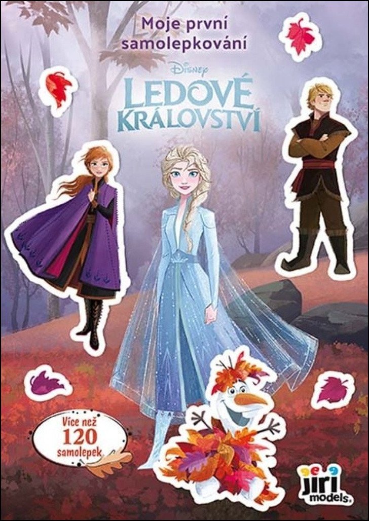 Moje první samolepkování Ledové království