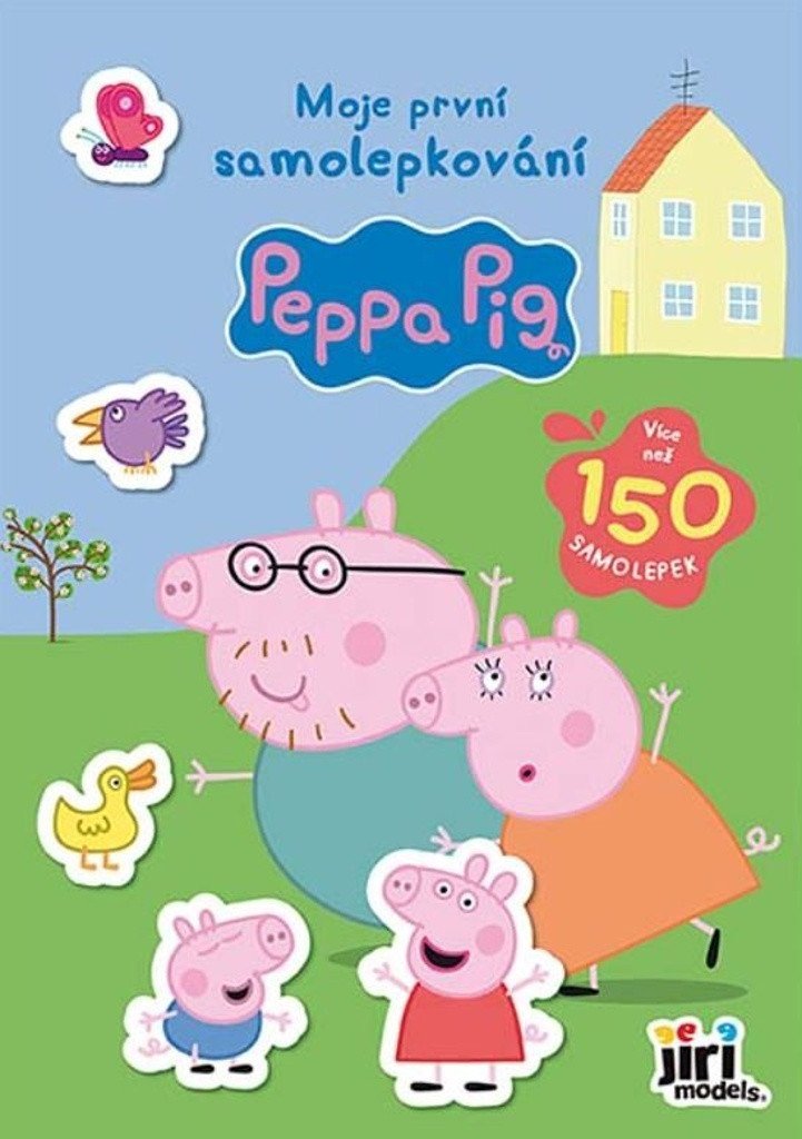 Moje první samolepkování Prasátko Peppa