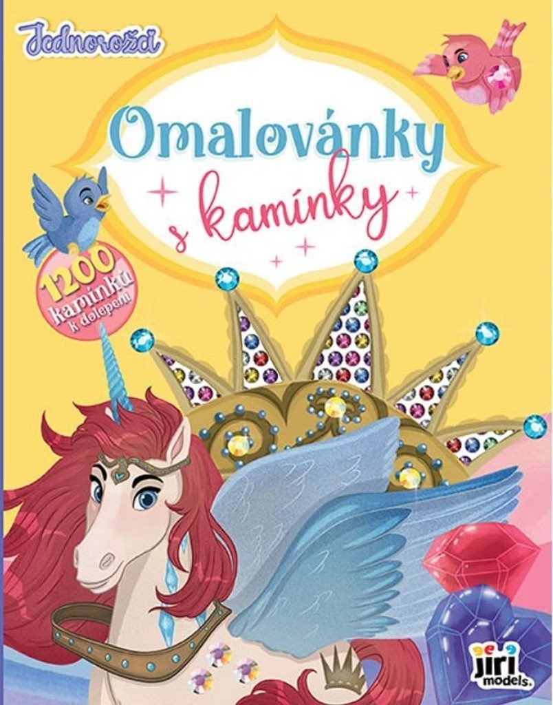 Jednorožci - Omalovánky s kamínky