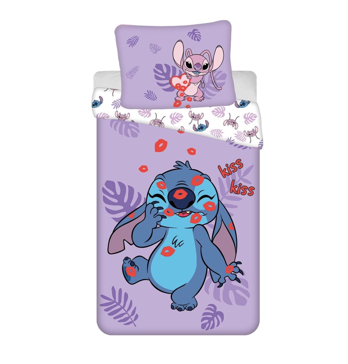 Ložní povlečení - Lilo and Stitch Kiss