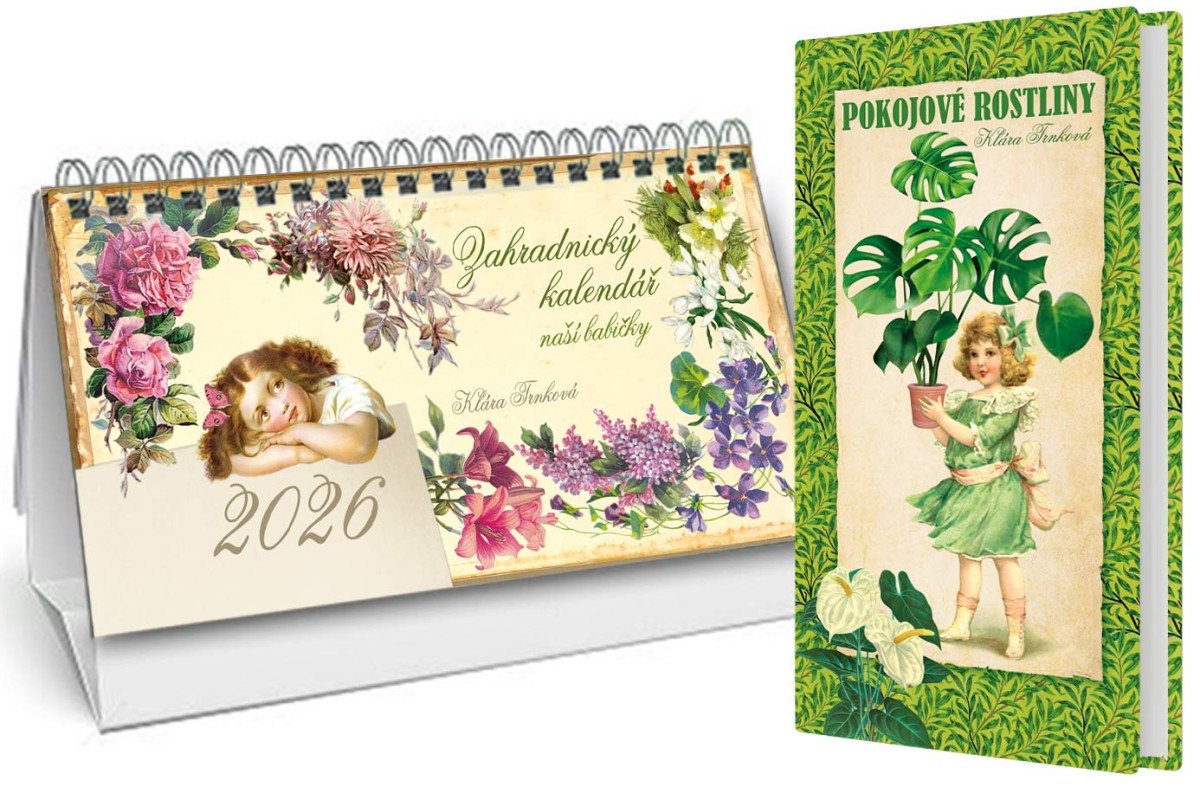Kalendář 2026 Zahradnický  Pokojové rostliny – Trnková Klára
