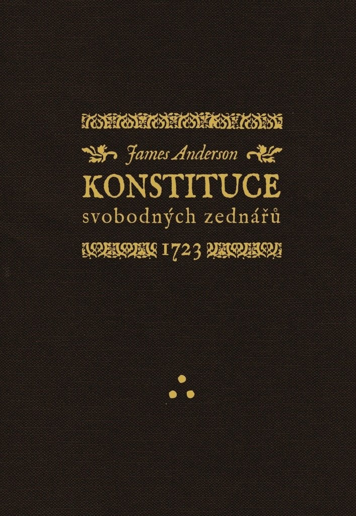 Konstituce svobodných zednářů 1723 – Anderson James