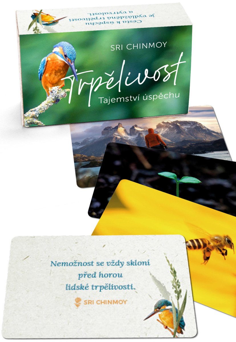 Trpělivost - Tajemství úspěchu - karty – Chinmoy Sri