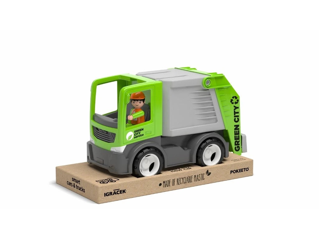 ECO MultiGO City - Popelářské auto s popelářem - auto s Igráčkem