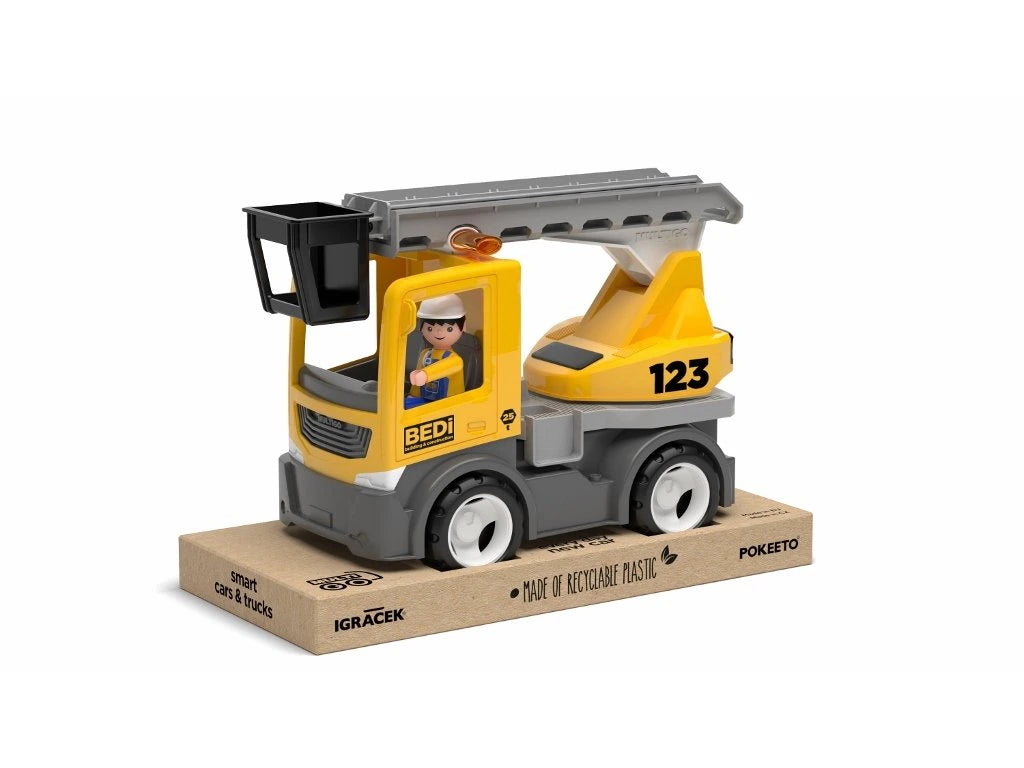 ECO MultiGO Build - Žebřík s řidičem - auto s Igráčkem