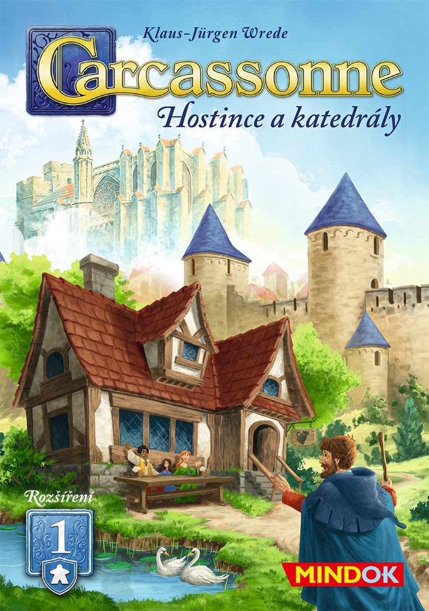 Carcassonne Hostince a katedrály Rozšíření 1