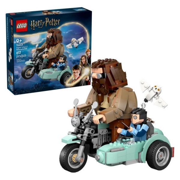 LEGO® Harry Potter™ 76443 Hagrid™ a Harry na motorce