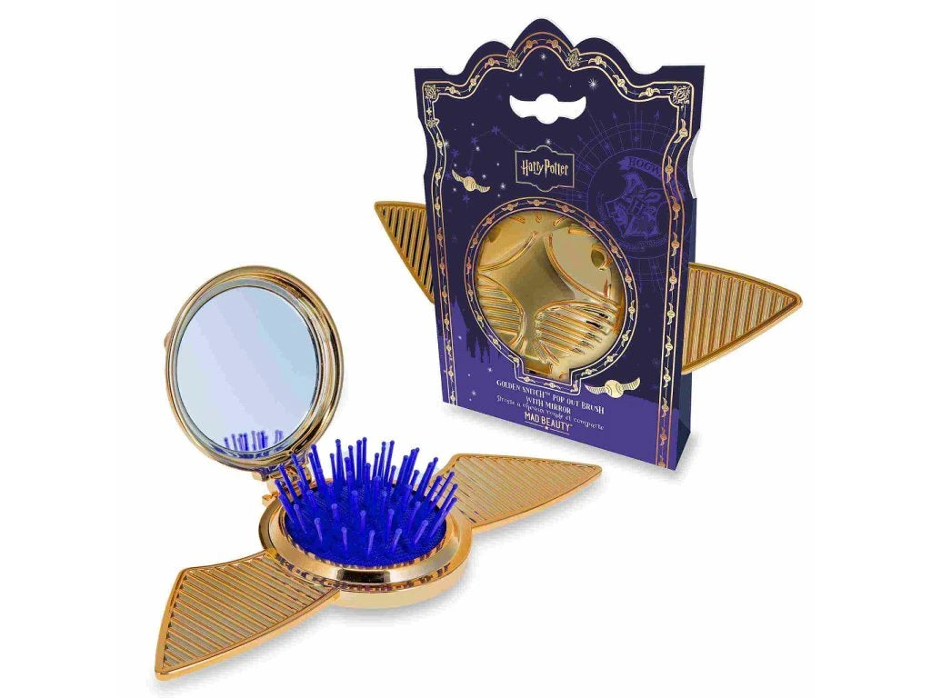 Harry Potter Kartáč na vlasy se zrcátkem vyskakovací