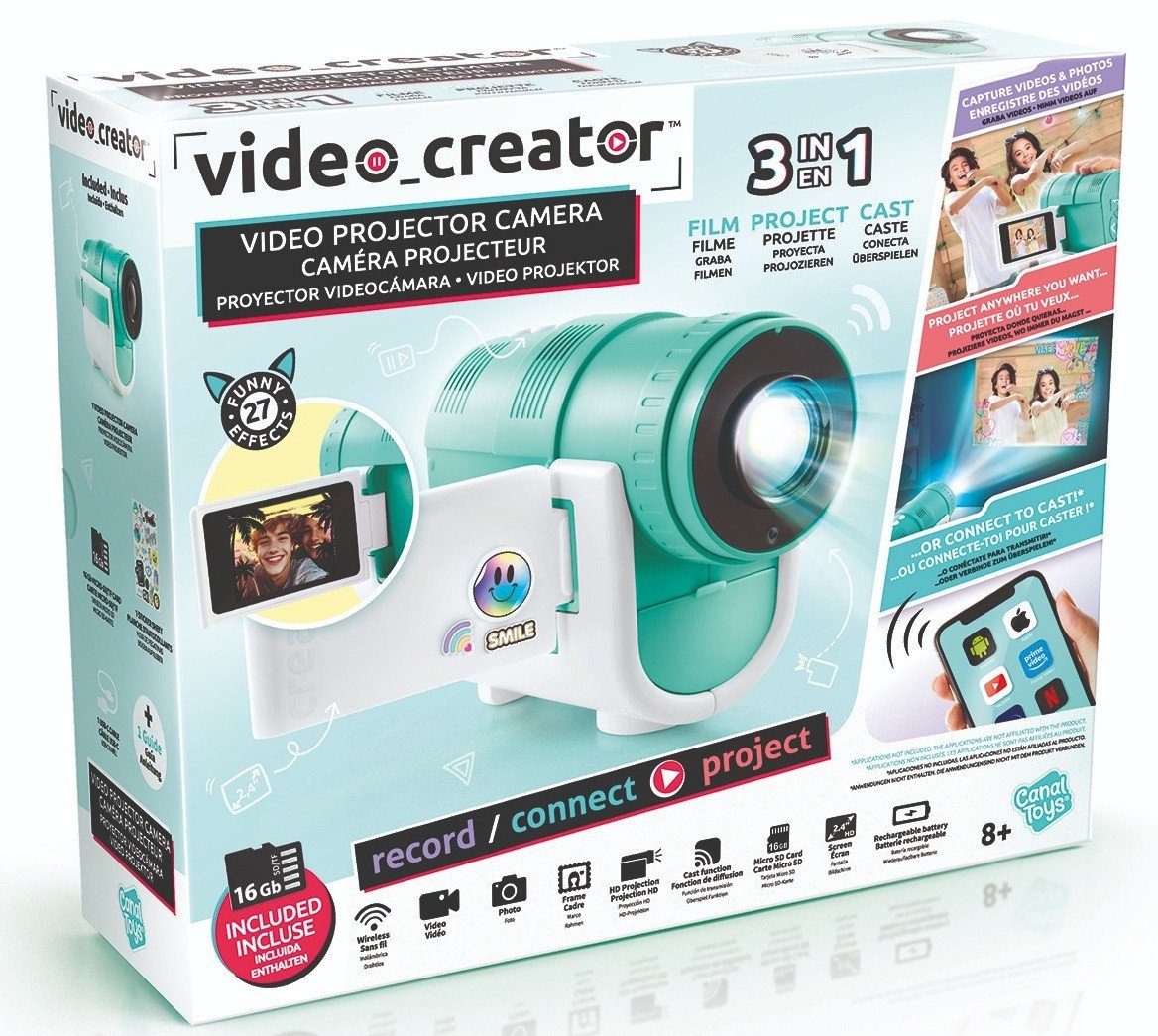 Creator Kamera Video projektor 3v1