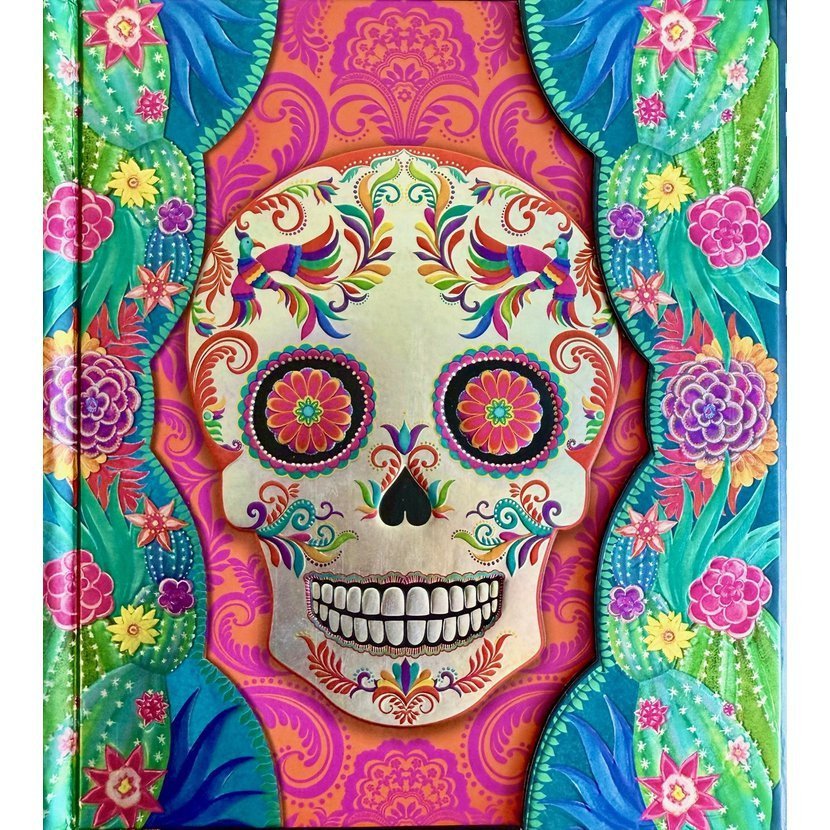 Zápisník Boncahier Arte Mexicano Lebka