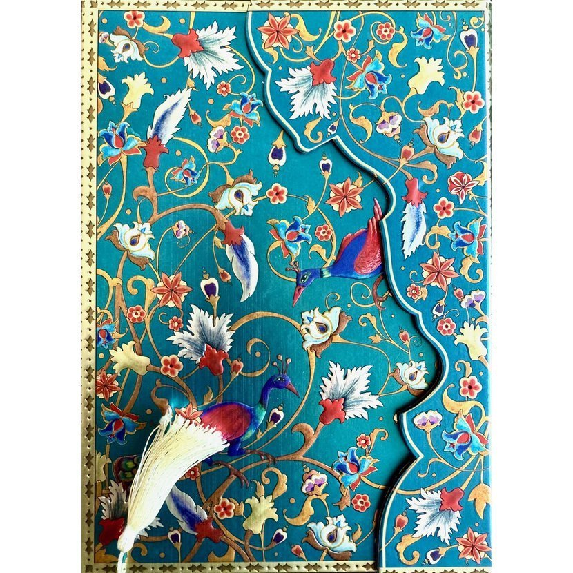 Zápisník Boncahier Tapisserie Rayado Páv