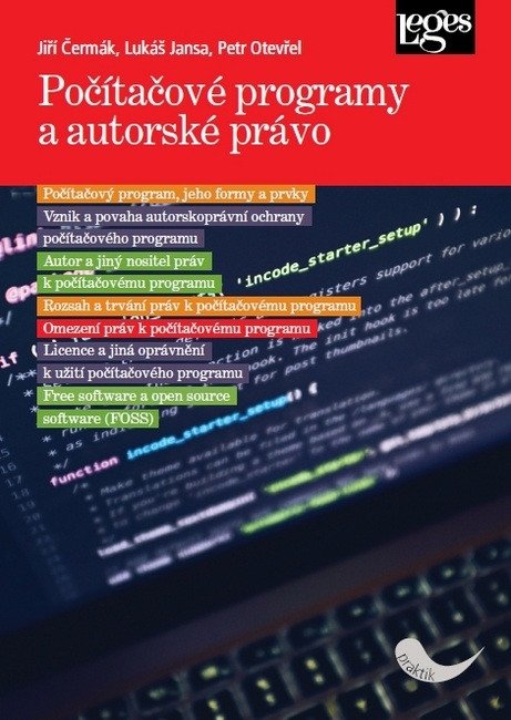 Počítačové programy a autorské právo – Jansa Lukáš
