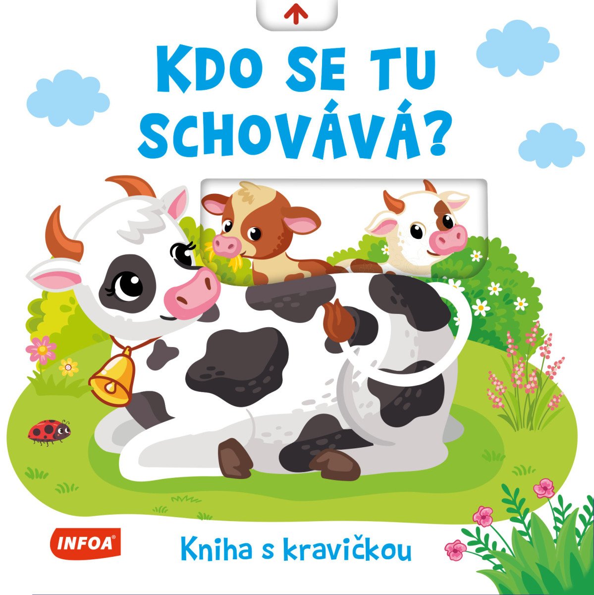 Kdo se tu schovává Kniha s kravičkou