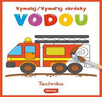 Vymaluj obrázky vodou - Technika