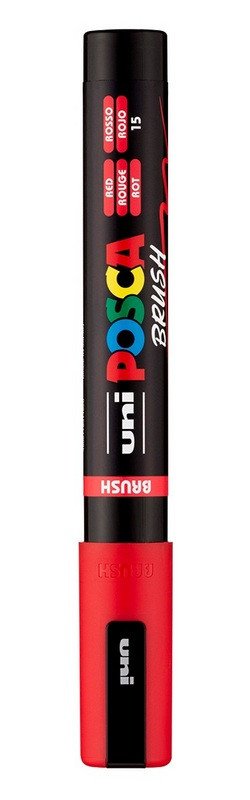 Posca popisovač PC-5BR - červený 1 - 4 mm