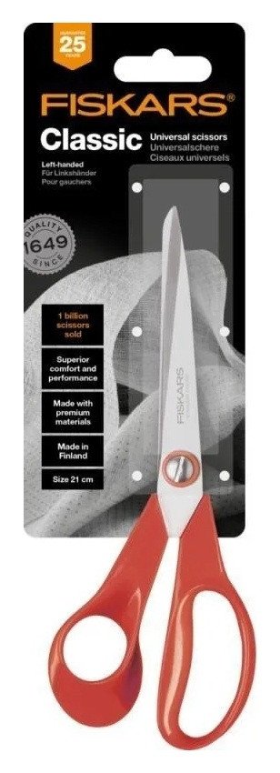 Fiskars Classic Univerzální nůžky pro leváky 21 cm
